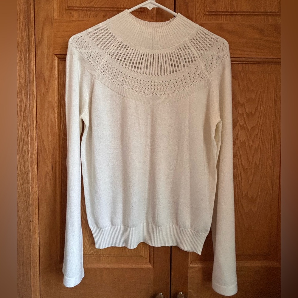 Liverpool Off-White Cowl Neck Sweater